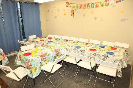 One of the two Bithday party rooms